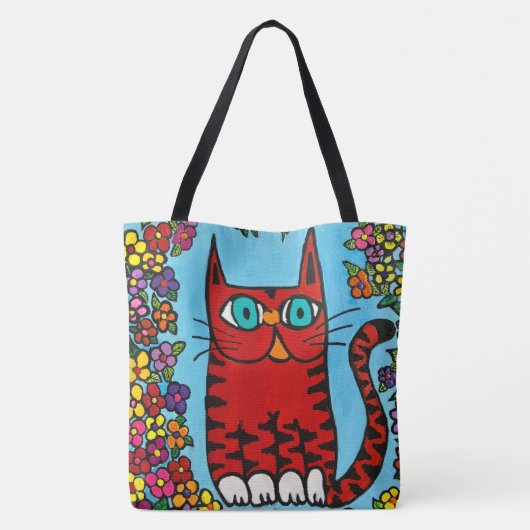 250 - Peper de kat - Canvas tas (Achterkant)