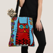 250 - Peper de kat - Canvas tas (Dichtbij)