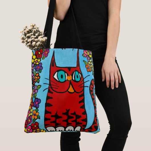 250 - Peper de kat - Canvas tas (Dichtbij)
