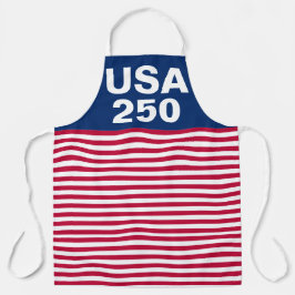 250 Red White and Blue USA Anniversary Schort