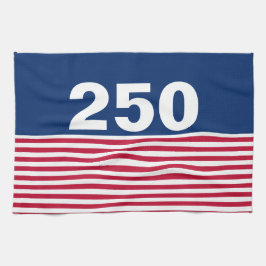 250 Red White and Blue USA Anniversary Theedoek