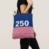 250 Red White and Blue USA Anniversary Tote Bag (Dichtbij)