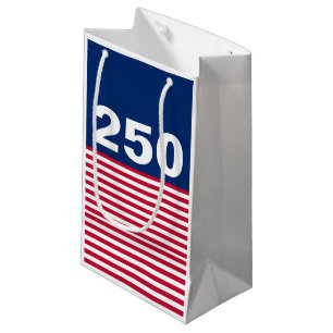 250 Rood Wit en Blauw USA Jubileum Klein Cadeauzakje