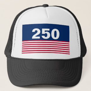 250 Rood Wit en Blauw USA Jubileum Trucker Pet