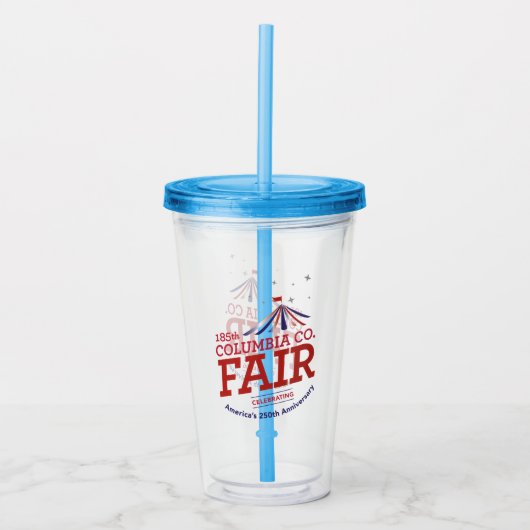 250 Tumbler Acryl Drinkbeker (Voorkant)