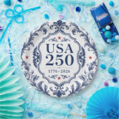 250 USA Bloemen Papier Bord (Feest)