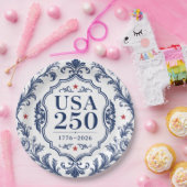 250 USA Bloemen Papier Bord (Feest)