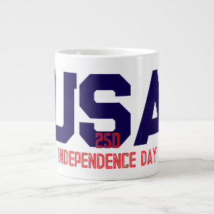 250 USA Onafhankelijkheidsdag Grote Koffiekop