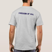 250 USA Onafhankelijkheidsdag T-shirt (Achterkant)