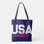 250 USA Onafhankelijkheidsdag Tote Bag (Achterkant)