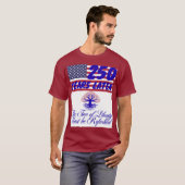250 Vrijheidsboom  T-shirt (Voorkant volledig)