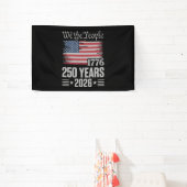 250 Years 1776 2026 250th Birthday 4th Of July Spandoek (Insitu)