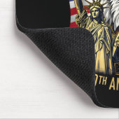 250 Years 1776-2026 250th Birthday Eagle Liberty B Muismat (Hoek)