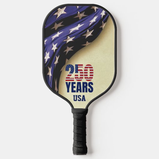 250 Years American Independence Birthday Pickleball Paddle (Voorkant)