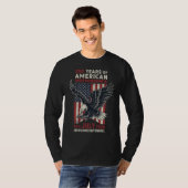 250 Years American Independence Patriotic Eagle T-shirt (Voorkant volledig)