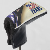 250 Years American Independence Souvenir Golfheadcover (3/4 voorkant)