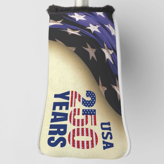 250 Years American Independence Souvenir Golfheadcover (Draai 90)