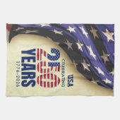 250 Years American Independence Souvenir Theedoek (Horizontaal)