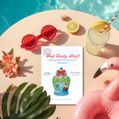 250 years Anniversary Ginger Jar Pool Party Kaart