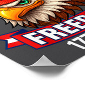 250 Years Of Dom 1776 2026 Bald Eagle 250th Birthd Poster (Hoek)