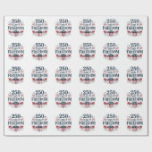 250 Years Of Freedom 1776 2026 250th 4th Of July Cadeaupapier (Vlak)