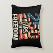 250 Years of Freedom Accent Kussen (Voorkant(Verticaal))