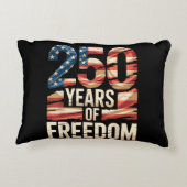 250 Years of Freedom Accent Kussen (Achterkant)