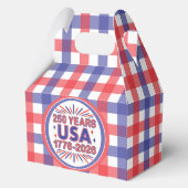 250 Years USA | 1776–2026 Semiquincentennial Bedankdoosjes (Achterkant)