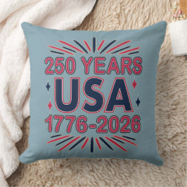 250 Years USA | 1776–2026 Semiquincentennial Kussen