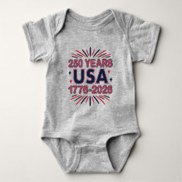 250 Years USA | 1776–2026 Semiquincentennial Romper