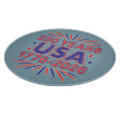 250 Years USA | 1776–2026 Semiquincentennial Snijplank (Hoek)