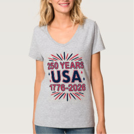 250 Years USA | 1776–2026 Semiquincentennial T-shirt