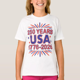 250 Years USA | 1776–2026 Semiquincentennial T-shirt