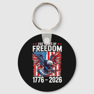 250e amerika verjaardag onafhankelijkheid 250 jaar sleutelhanger