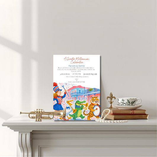250e Jubileum Marching Band Parade & Soirée Kaart