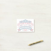250e Onafhankelijkheidsdag VS Vlaggen & Vuurwerk Post-it® Notes (Op bureau)