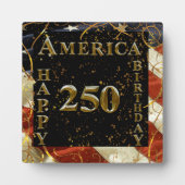 250e verjaardag Amerika! Fotoplaat (Voorkant)