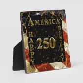 250e verjaardag Amerika! Fotoplaat (Voorkant)