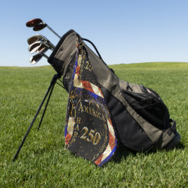 250e verjaardag Amerika! Golfhanddoek