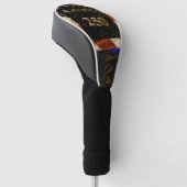250e verjaardag Amerika! Golfheadcover (Schuin)