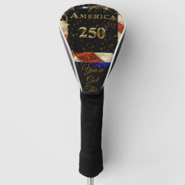 250e verjaardag Amerika! Golfheadcover