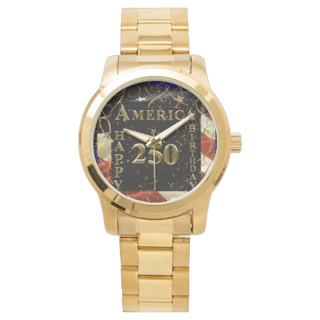 250e verjaardag Amerika! Horloge (Voorkant)