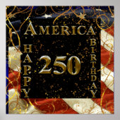 250e verjaardag Amerika! Poster (Voorkant)