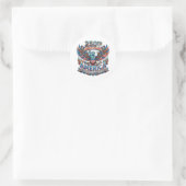 250E VERJAARDAG AMERIKA RONDE STICKER (Tas)
