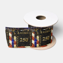 250e verjaardag Amerika! Satijnen Lint
