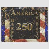 250e verjaardag Amerika! Tissuepapier (Voorkant)
