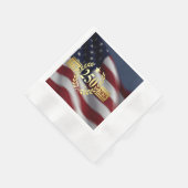 250e verjaardag Amerikaanse munt servetten 1776‑2 (Hoek)