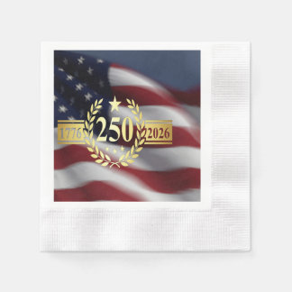 250e verjaardag Amerikaanse munt servetten 1776‑2