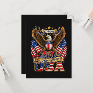 250e verjaardag USA-vlag 250 jaar Amerikaans Kaart
