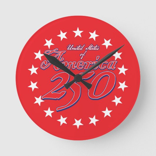 250e verjaardag van Amerika Ronde Klok (Voorkant)